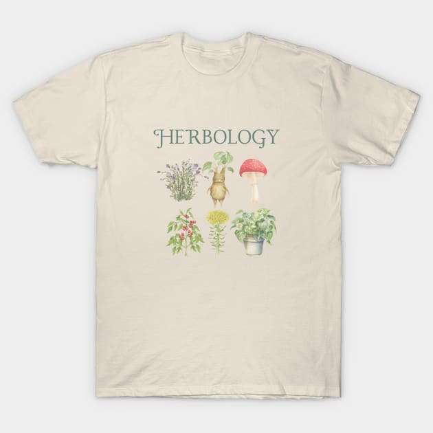 Herbology T-Shirt by Cmmndo_Sev